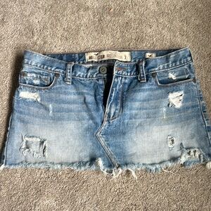 Hollister Jean mini skirt